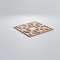 Ekena Millwork Medium Brownsville Decorative Fretwork Wood Wall Panels, Alder, 15 3/8"W x 15 3/8"H x 3/8"T WALW16X16X0375BNEAL - alternate 3